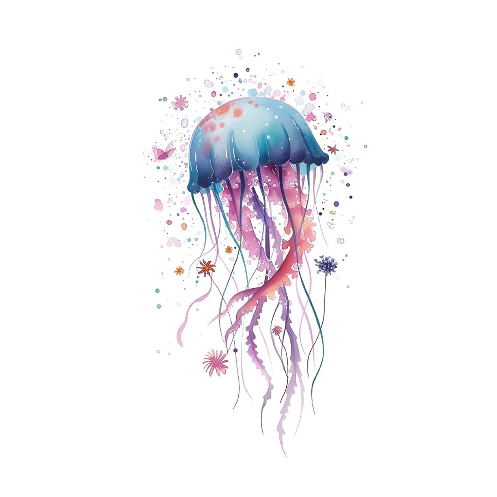Watercolor Jellyfish