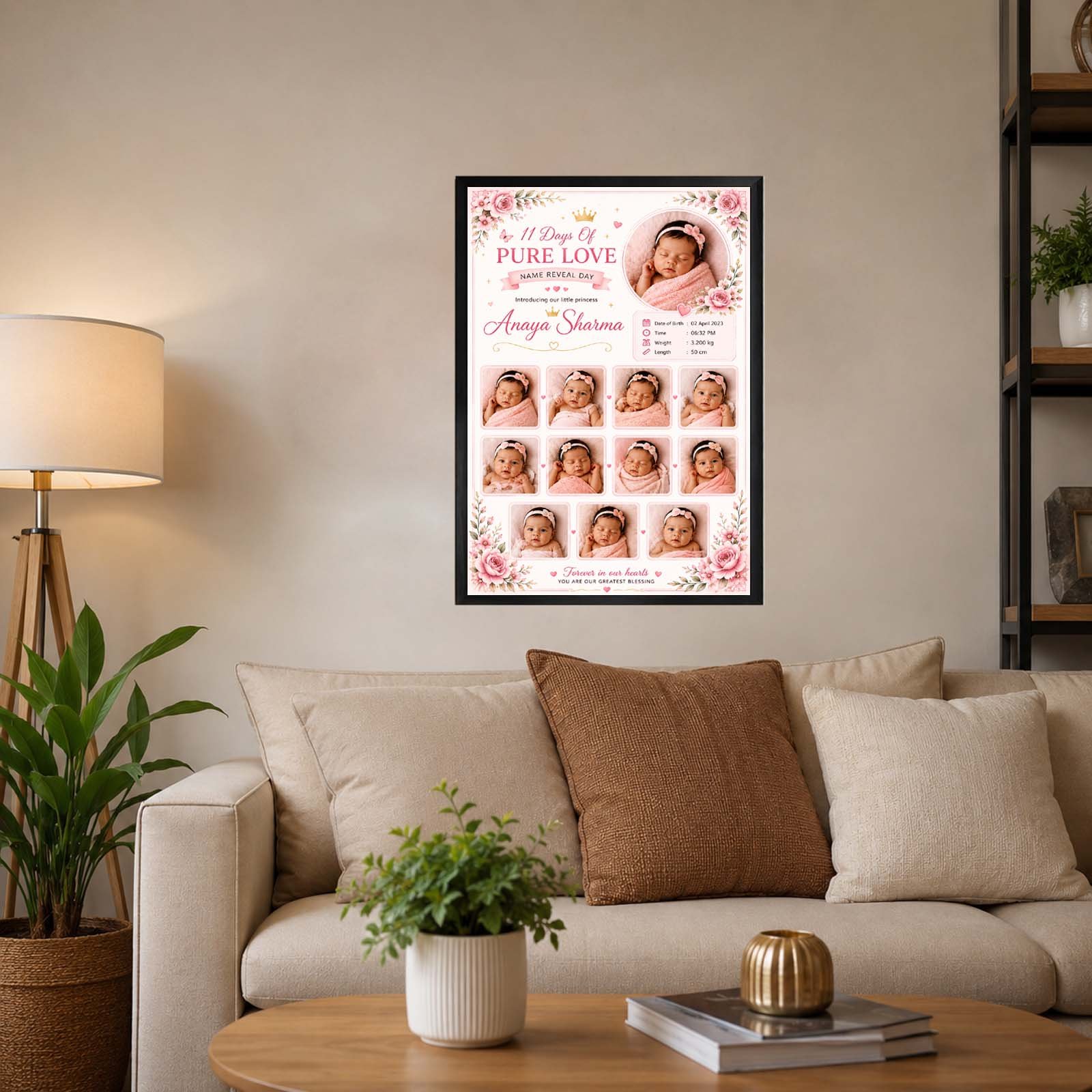 1 Years Photo Frame