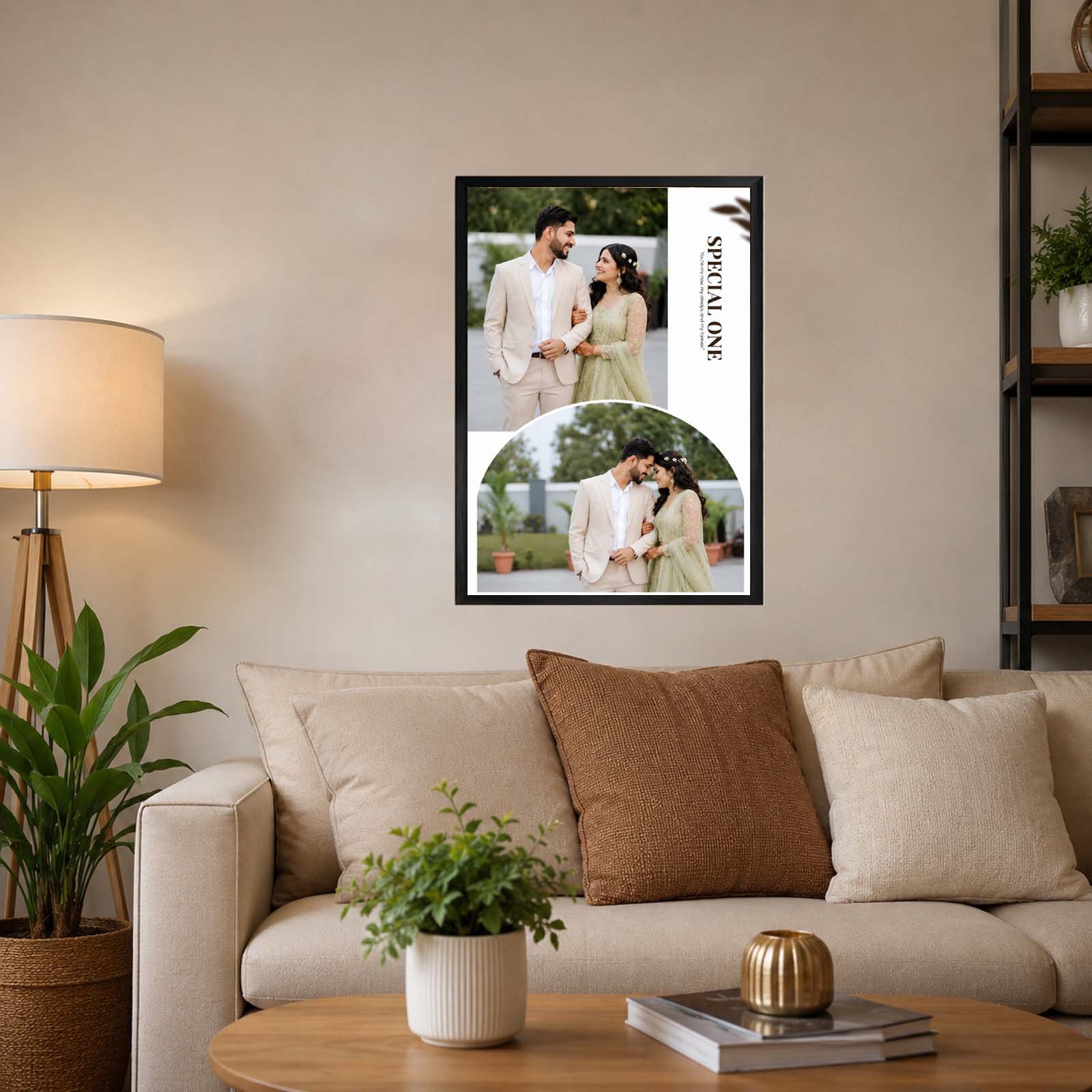 Modern Photo Frame Couple