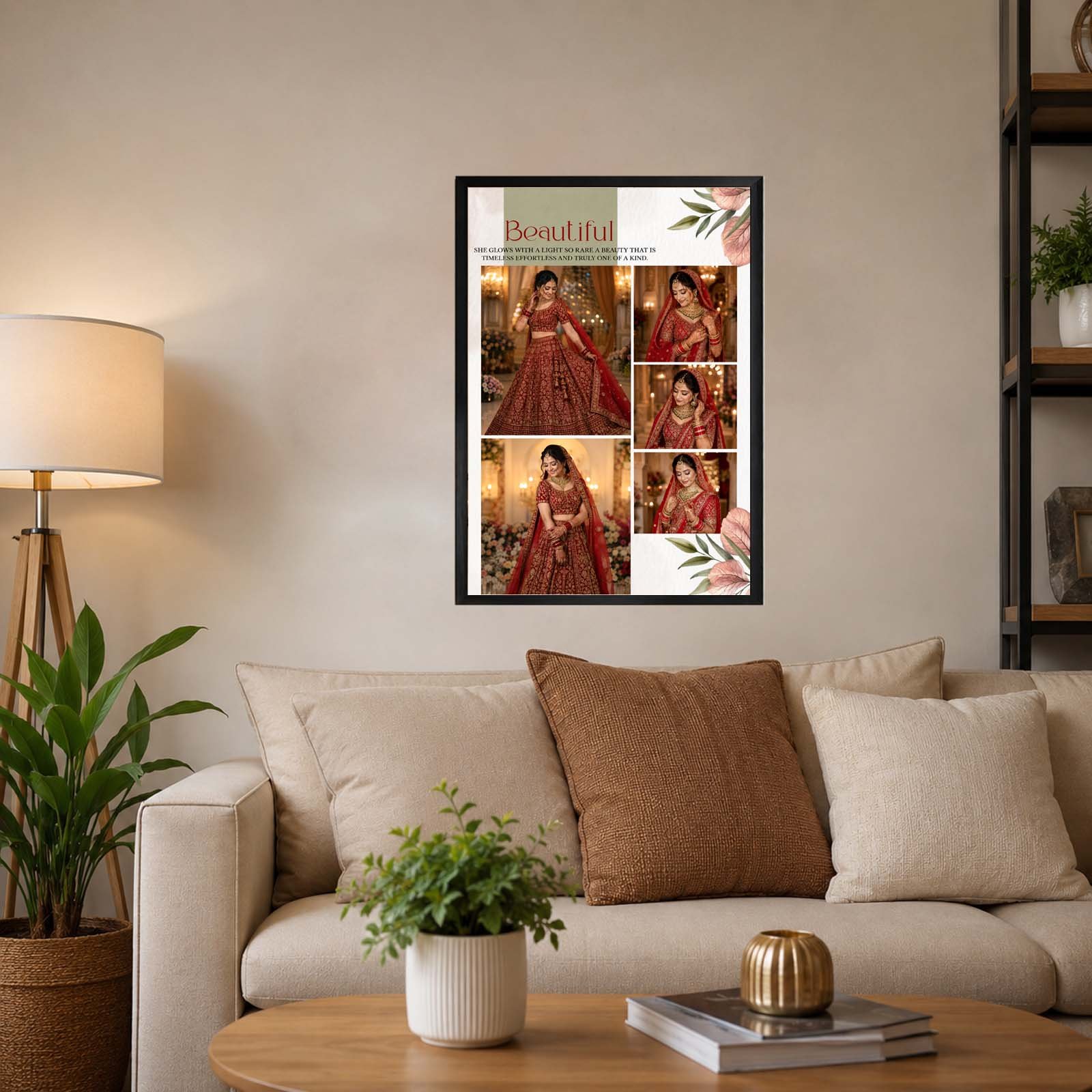 Modern Wedding Photo Frame